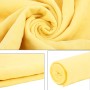 [US Warehouse] KANEED Synthetic Chamois Drying Towel Super Absorbent PVA Shammy Cloth for Fast Drying of Car, Size: 43 x 32 x 0.2cm(Yellow)